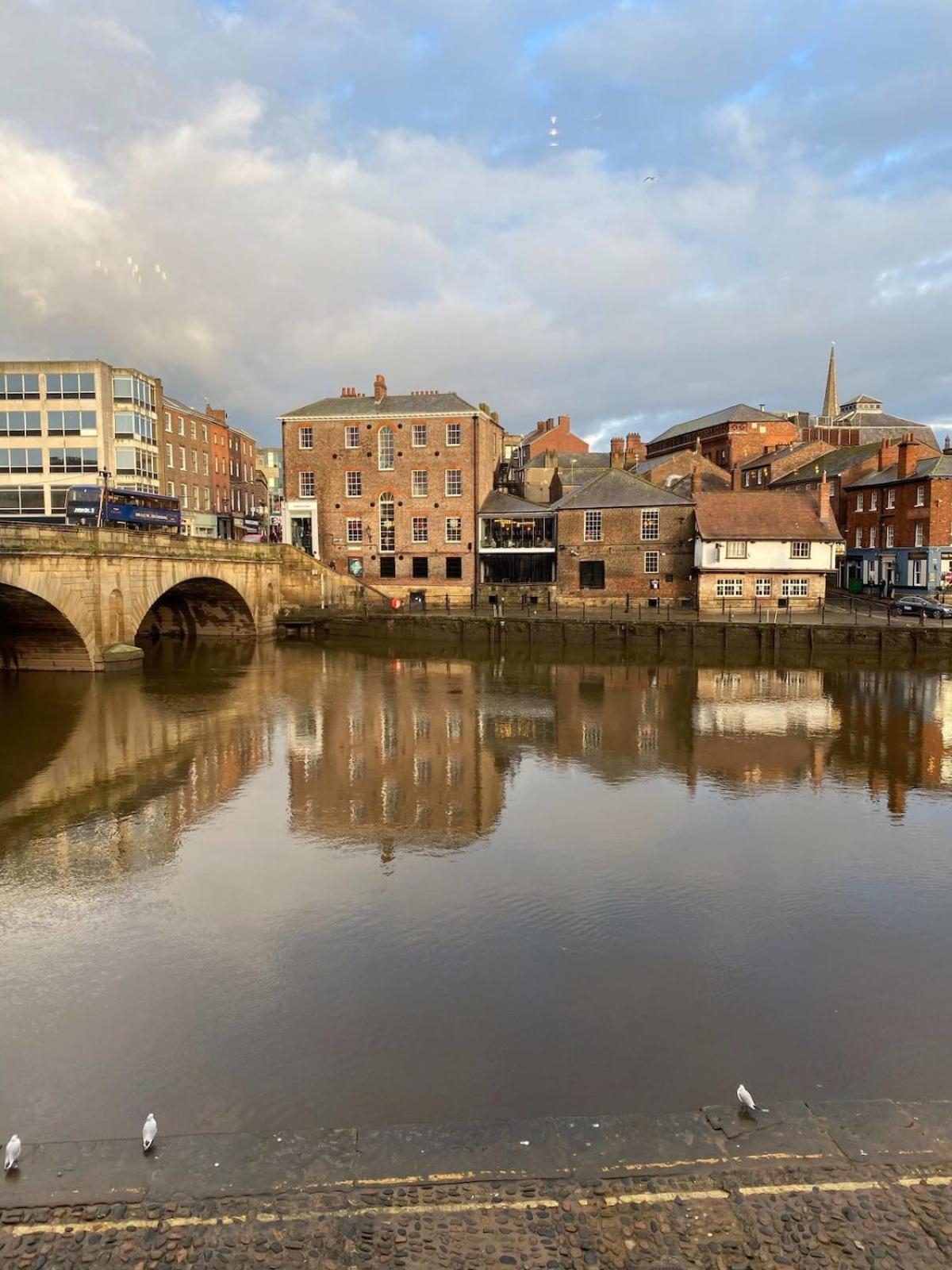 Luxury Apartment Woodsmill View - On The River - With Balcony - Recently Refurbished York Zewnętrze zdjęcie